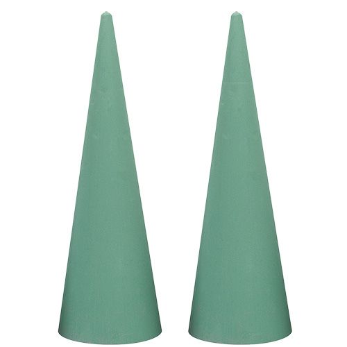 daiktų Gėlių porolonas kūgio formos H50cm Ø15cm 2 vnt