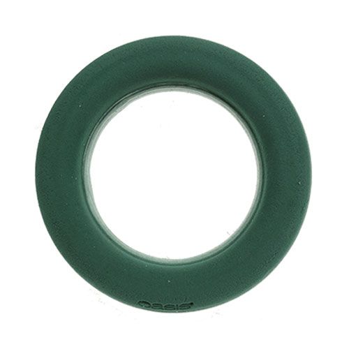 Gėlių putplasčio žiedas žalias Ø30cm 4vnt