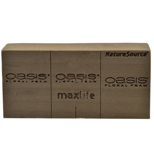 daiktų Oasis NatureSource Maxlife Floral Foam Brick Brown 23×11×7,5cm 1vnt