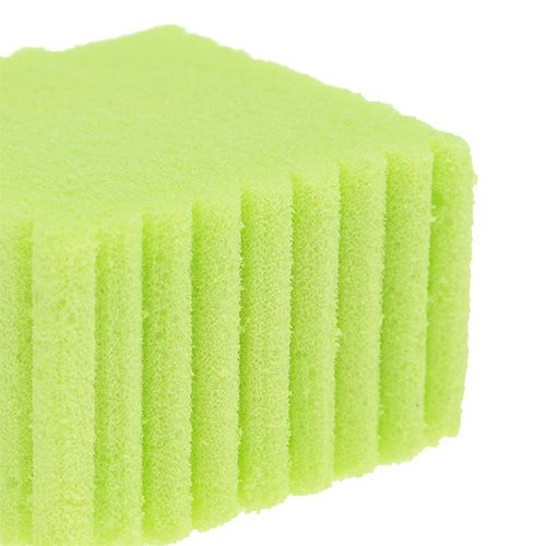 Floristik24 Gėlių putplasčio kanapės šviesiai žalios H3cm 5cm-7cm 45vnt