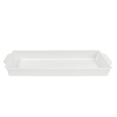 OASIS® įkraunamas dubuo baltas 23 cm x 11,5 cm x 2,5 cm 5 vnt.