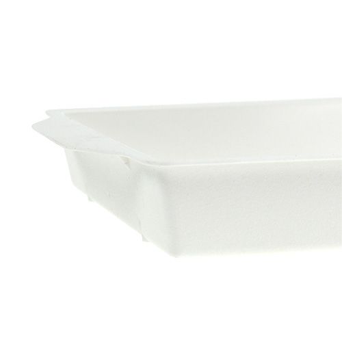 daiktų OASIS® įkraunamas dubuo baltas 23 cm x 11,5 cm x 2,5 cm 5 vnt.