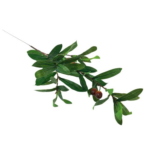 daiktų Alyvuogių šakelė dirbtinė alyvuogių dekoratyvinė šakelė 45cm