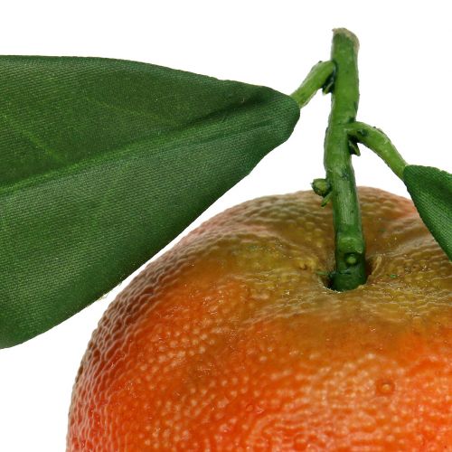 Floristik24 Oranžinė su lapeliu 7cm 4vnt
