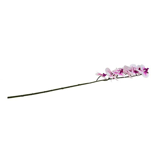 Floristik24 Orchidėjos šakelė baltai rožinė L58cm