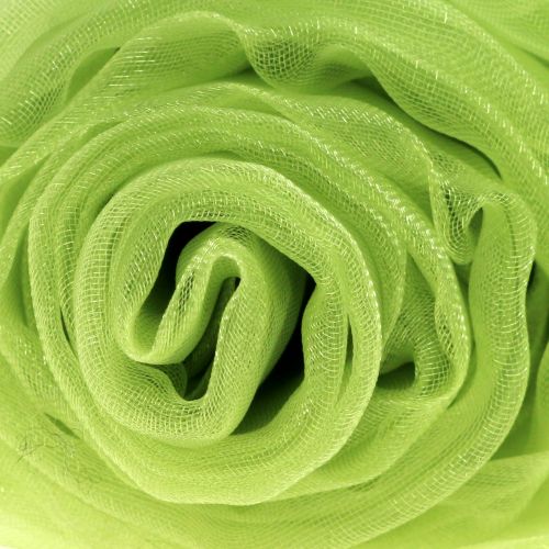 Floristik24 Dekoratyvinis audinys organza žalia 150cm x 300cm