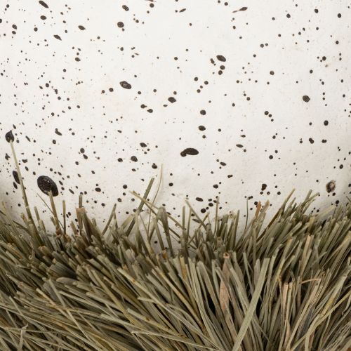 daiktų Velykinė dekoracija – kiaušinis lizde, dekoratyvinis paukščio lizdas, natūralios spalvos, Ø9 cm, aukštis 11 cm, 4 vnt.