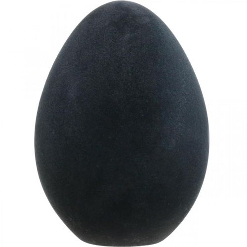 Floristik24 Velykinis margutis plastikinis juodas margutis Velykine dekoracija pulko 40cm