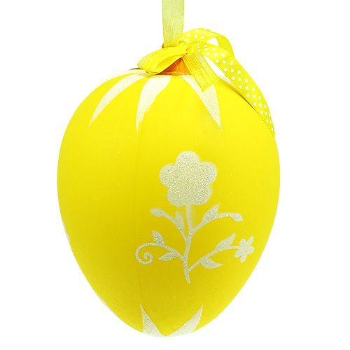 Floristik24 Velykų kiaušinis plastikinis spalvotas 16cm 3vnt