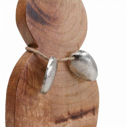 daiktų Velykų zuikio medis su margučiais metalinis, stalo puošmena Velykinė H20,5cm