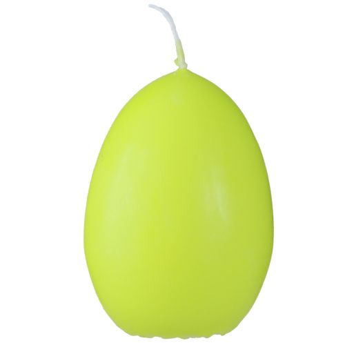 daiktų Velykų žvakės kiaušinių žvakės žalia oranžinė balta H6cm Ø2,5cm 30vnt