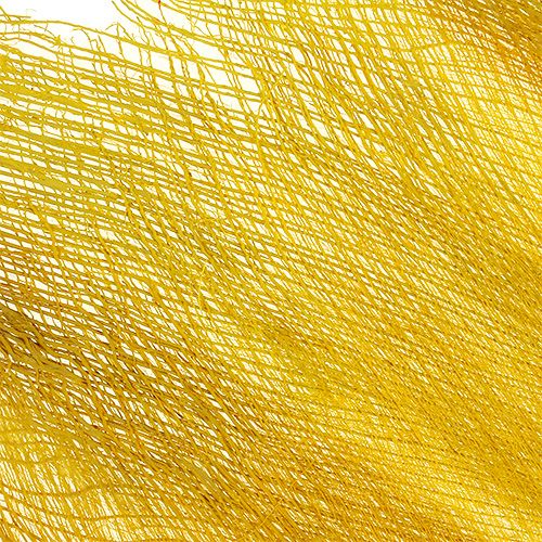 Floristik24 Palmių pluoštas geltonas 400g