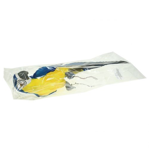 Floristik24 Dekoratyvinė papūga mėlyna 44cm