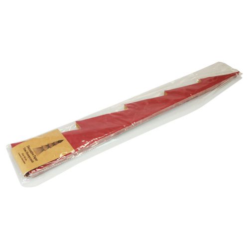 daiktų Popierinė Kalėdų eglutė Popierinė Kalėdų eglutė Bordo H60cm