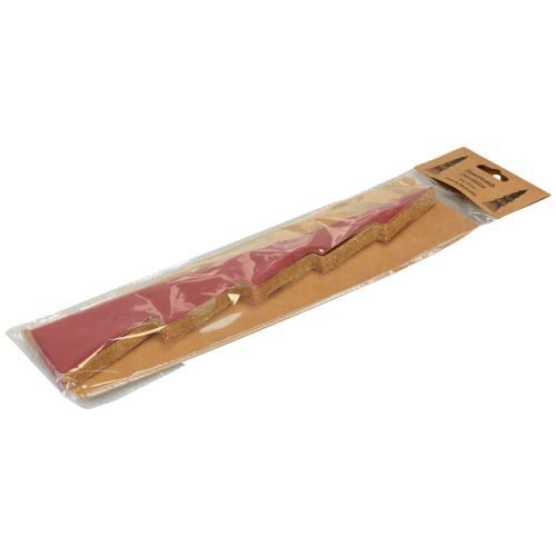 daiktų Popierinė eglutė maža bordo H30cm