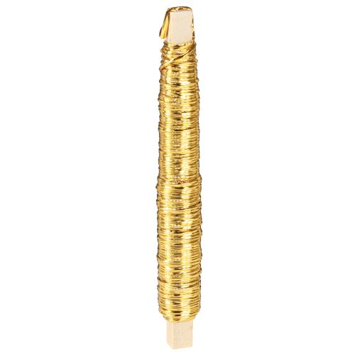 daiktų Popierinio laido viela, apvyniota Ø0,8 mm 22 m auksu