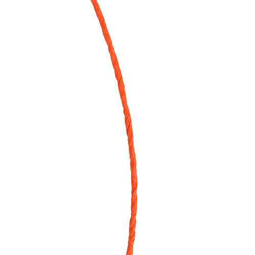 daiktų Popierinio laido viela apvyniota Ø2mm 100m oranžine spalva