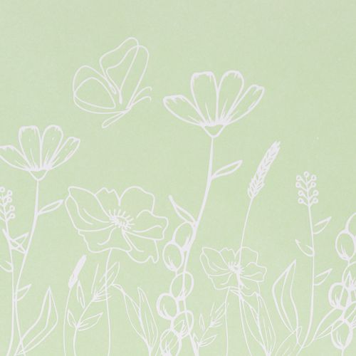 daiktų Dovanų maišelis su gėlių raštu, mažas dovanų maišelis ypatingoms progoms, 12 cm, 12 vnt.