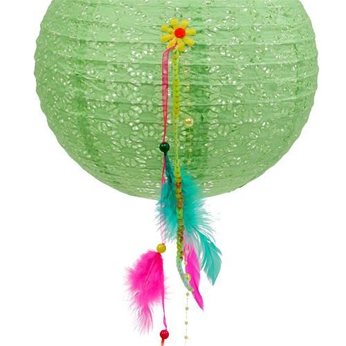 Floristik24 Popierinis žibintas spalvotas. Ø25cm 4vnt