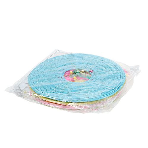 Floristik24 Popierinis žibintas spalvotas. Ø25cm 4vnt