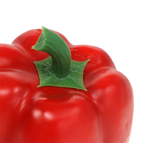 Floristik24 Paprika dirbtinė raudona 8cm 4vnt