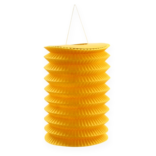 Floristik24 Traukinys Žibintas Geltonas Ø10cm H13cm 8vnt