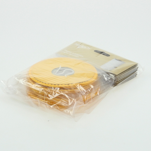 Floristik24 Traukinys Žibintas Geltonas Ø10cm H13cm 8vnt