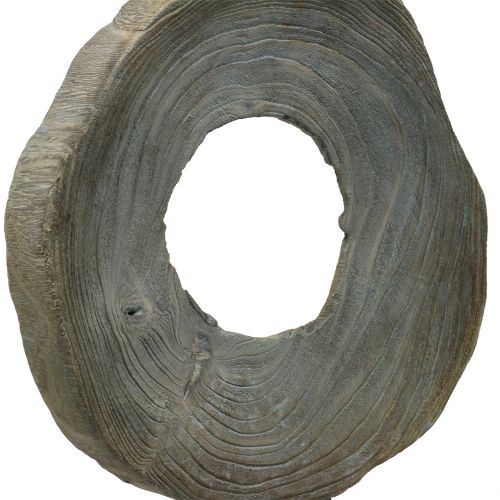 Floristik24 Dekoratyvinė skulptūra iš paulonijos medžio, pilkai skalbta H60cm