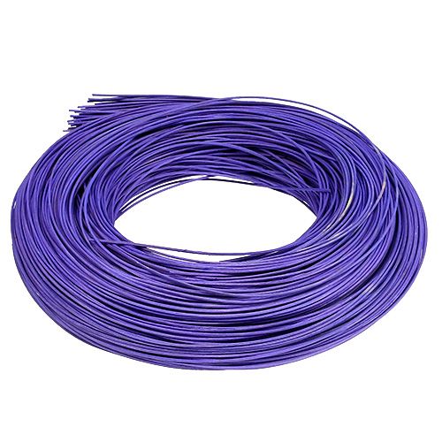 Floristik24 Rotango cukranendrių šviesiai violetinė Ø1,3mm 250g