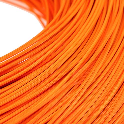 Floristik24 Rotango lazdelė šviesiai oranžinė Ø1,3mm 250g