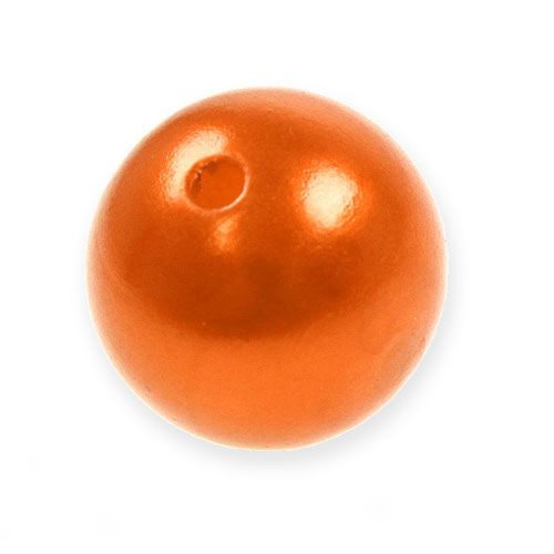 daiktų Dekoratyviniai karoliukai Ø2cm oranžiniai 12 vnt