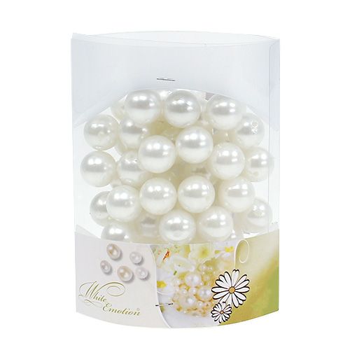 Floristik24 Perlai balti Ø20mm 200g 50vnt