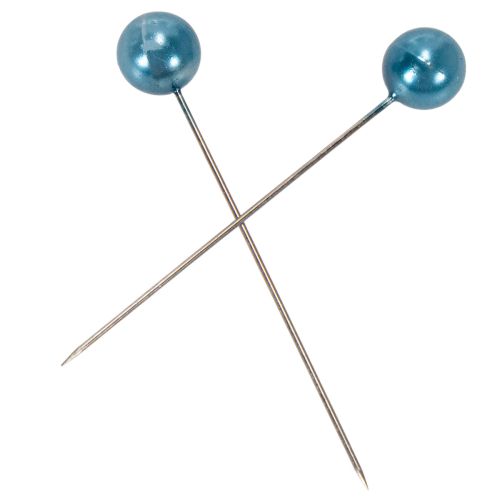 Karoliukų segtukai Turquoise Ø10mm 60mm | Floristik24.lt