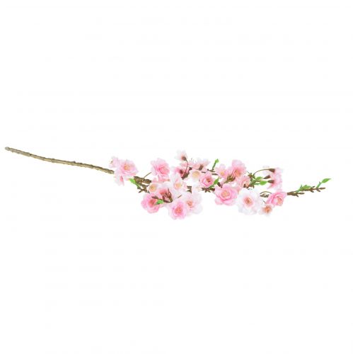 daiktų Persiko žiedo šaka Dirbtinė rožinė šakelė spyruoklė 69cm