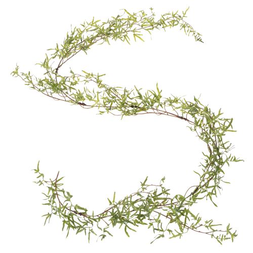 daiktų Šparagų girlianda šventinei kambario dekoracijai ir stilingoms progoms, 170 cm