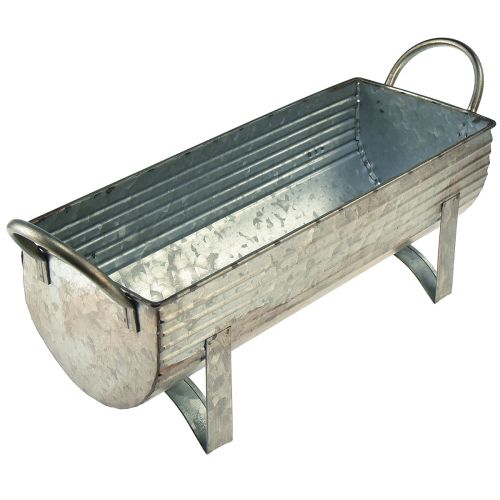 Floristik24 Metalinis sodintuvo latakas L44cm/37,5cm rinkinys iš 2 vnt