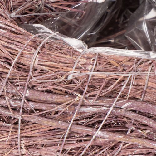 Dekoratyvinė širdis iš šakelių su sodinimo folija, 20 cm, 2 vnt. | Floristik24.lt