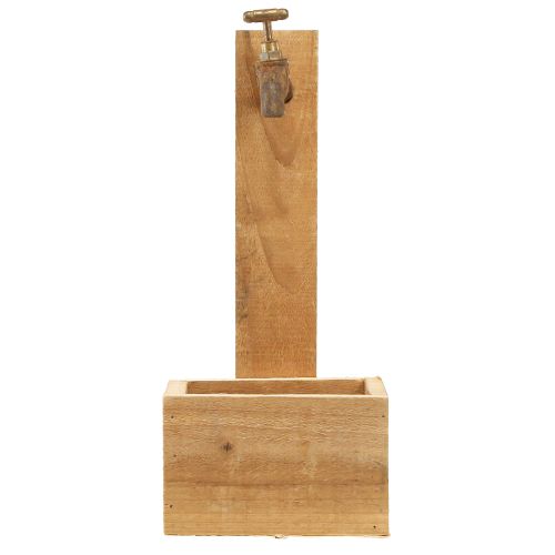 daiktų Sodinamosios medinis fontanas Lovio optika Natural Rust L15,5cm