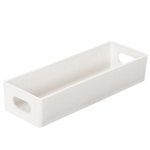Stačiakampis padėklas su rankenomis daiktams laikyti ir stalo dekoravimui, 32 cm