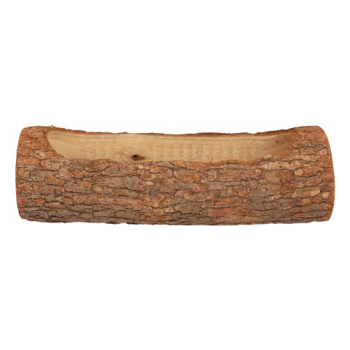 Floristik24 Augalų dėžutė medinė dekoratyvinė kaimiška natūrali 30cm×10,5cm×8cm