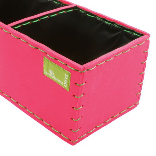 Floristik24 Dėžutė augalams rožinė 40cm x 14cm x 11cm, 1vnt