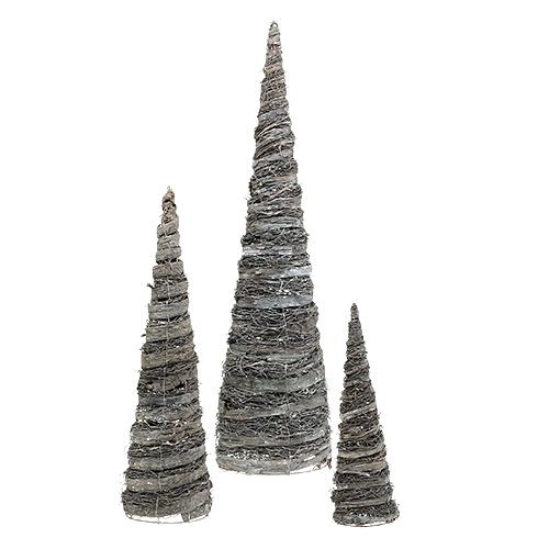 Floristik24 Augalų spurgai iš kalkėtų vynmedžių 40x10/60x15/80x20cm