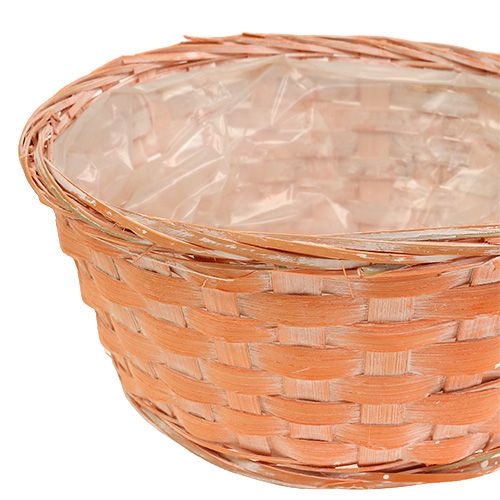 daiktų Augalų krepšelis apvalus Ø25cm oranžinė, geltona, žalia 6 vnt