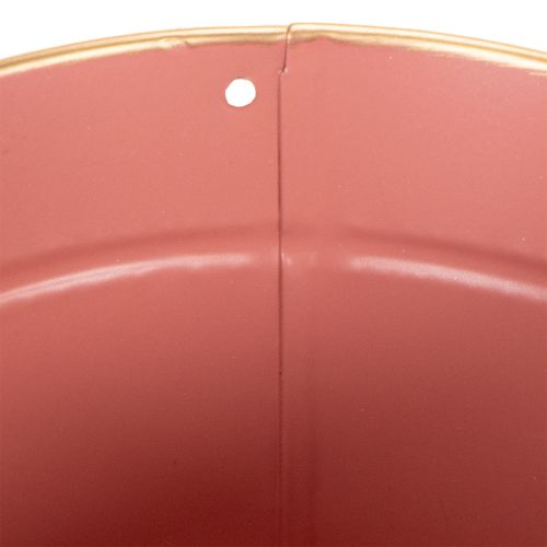 daiktų Metalinis augalų vazonas/gėlių vazonas/sodintuvas, Ø13cm, aukštis12cm, 4 dalys