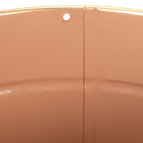 daiktų Metalinis augalų vazonas/gėlių vazonas, Ø17 cm, aukštis 14,5 cm, 4 dalys