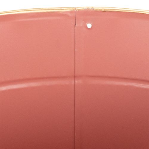 daiktų Metalinis augalų vazonas/gėlių vazonas/sodintuvas, Ø26cm, aukštis 22cm, 4 dalys