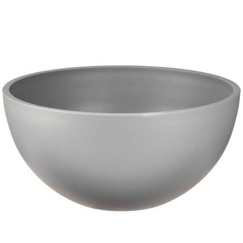 Augalų vazonas, plastikinis, pilkas, Ø25 cm, aukštis 12 cm