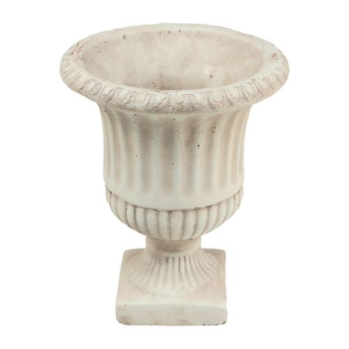 Floristik24 Augalų vazonas trofėjus betoninis dekoratyvinis gėlių vazonas senovinis Ø19cm H24cm
