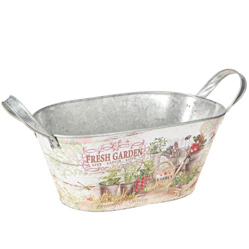 daiktų Metalinė sėjamoji ovali Fresh Garden 34,5x14x15,5 cm