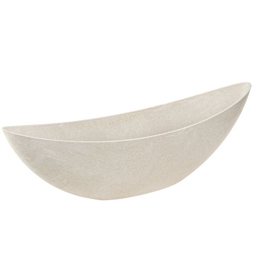 daiktų Augalų dubuo laivo dekoratyvinis dubuo ovalus 55x15,5x17,5 cm